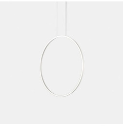 LedsC4 - Luminaria colgante circular vertical SIDE 900mm superficie LED 45,6W 1202lm 2400K blanco