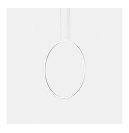 LedsC4 - Luminaria colgante circular vertical SIDE 900mm superficie LED 45,6W 1202lm 2400K blanco