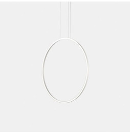 LedsC4 - Luminaria colgante circular vertical SIDE 900mm superficie LED 45,6W 1529lm 3000K blanco