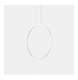 LedsC4 - Luminaria colgante circular vertical SIDE 900mm superficie LED 45,6W 1529lm 3000K blanco
