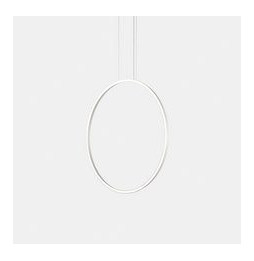 LedsC4 - Luminaria colgante circular vertical SIDE 1200mm superficie LED 63,5W 3228lm 4000K blanco