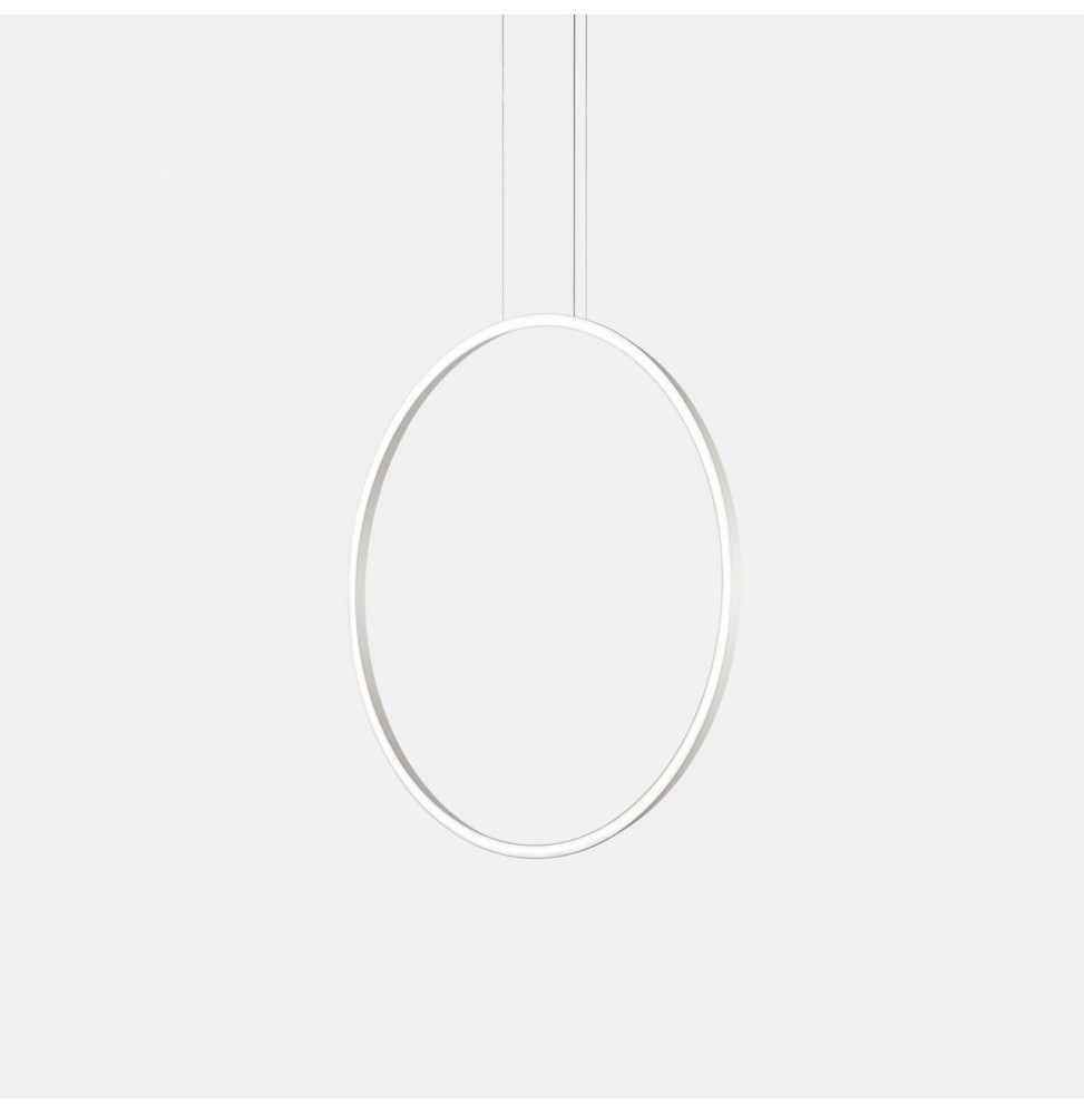LedsC4 - Luminaria colgante circular vertical SIDE 900mm superficie LED 45,6W 1311lm 2700K blanco LedsC4 - Luminaria colgante circular vertical SIDE 900mm superficie LED 45,6W 1311lm 2700K blanco