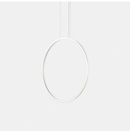 LedsC4 - Luminaria colgante circular vertical SIDE 900mm superficie LED 45,6W 1311lm 2700K DALI blanco