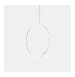 LedsC4 - Luminaria colgante circular vertical SIDE 900mm superficie LED 45,6W 1311lm 2700K DALI blanco