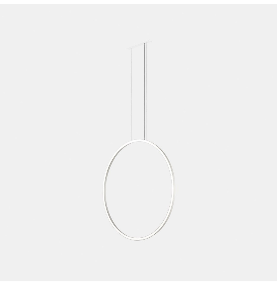 LedsC4 - Luminaria colgante circular vertical SIDE 600mm empotrado LED 31,7W 1209lm 2700K blanco LedsC4 - Luminaria colgante circular vertical SIDE 600mm empotrado LED 31,7W 1209lm 2700K blanco