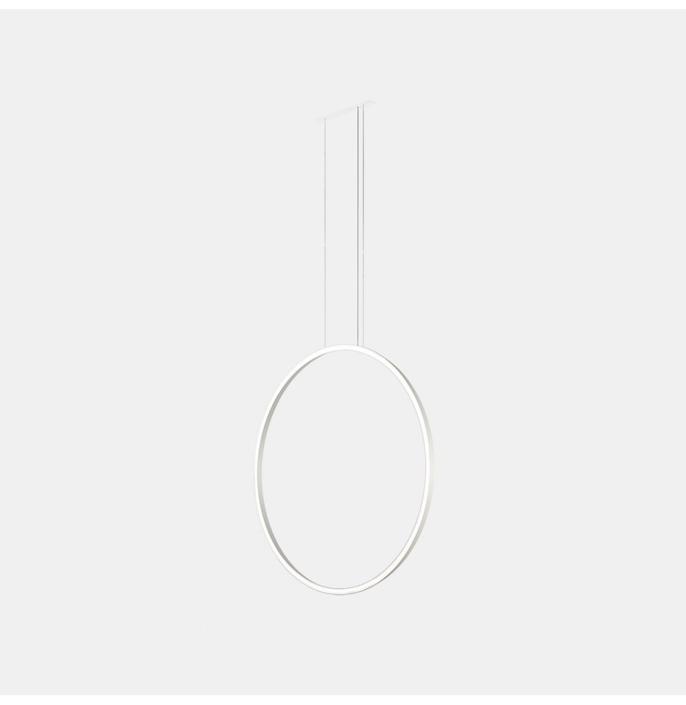LedsC4 - Luminaria colgante circular vertical SIDE 900mm empotrado LED 45,6W 1311lm 2700K blanco LedsC4 - Luminaria colgante circular vertical SIDE 900mm empotrado LED 45,6W 1311lm 2700K blanco