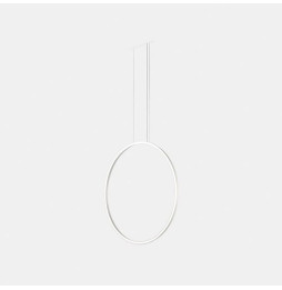 LedsC4 - Luminaria colgante circular vertical SIDE 900mm empotrado LED 45,6W 1748lm 4000K blanco