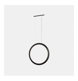 LedsC4 - Luminaria colgante circular vertical INWARD 600mm LED 31,7W 1475lm 3000K oro