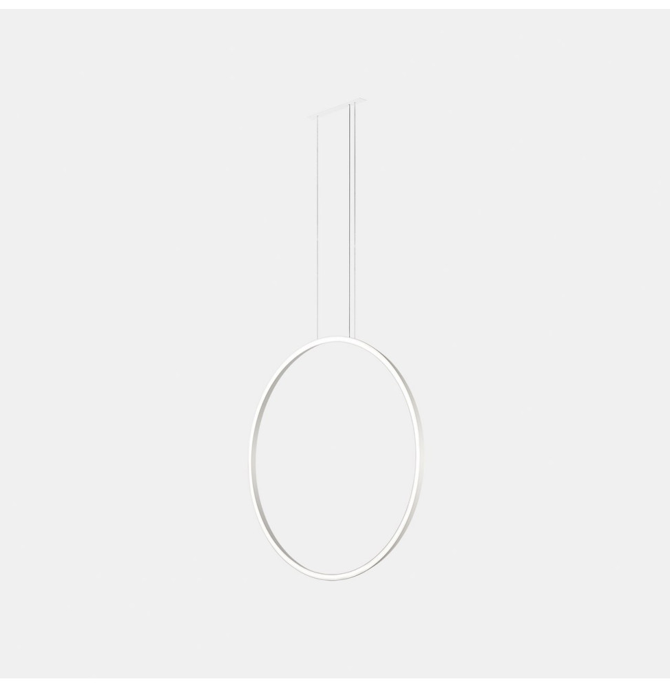 LedsC4 - Luminaria colgante circular vertical SIDE 900mm empotrado LED 45,6W 1529lm 3000K blanco LedsC4 - Luminaria colgante circular vertical SIDE 900mm empotrado LED 45,6W 1529lm 3000K blanco