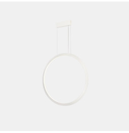 LedsC4 - Luminaria colgante circular vertical INWARD 1200mm LED 63,5W 2809lm 4000K blanco