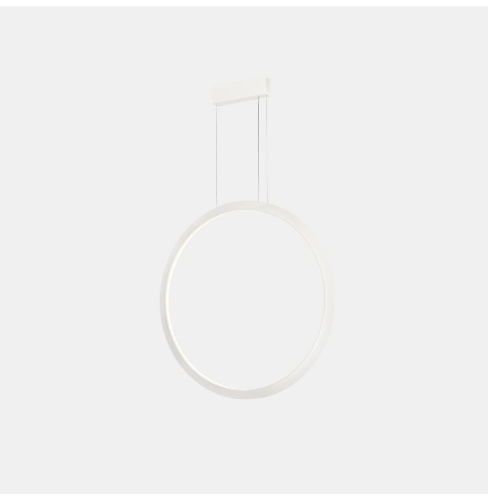 LedsC4 - Luminaria colgante circular vertical INWARD 1200mm LED 63,5W 2458lm 3000K DALI blanco LedsC4 - Luminaria colgante circular vertical INWARD 1200mm LED 63,5W 2458lm 3000K DALI blanco