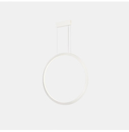 LedsC4 - Luminaria colgante circular vertical INWARD 900mm LED 45,6W 1677lm 3000K blanco