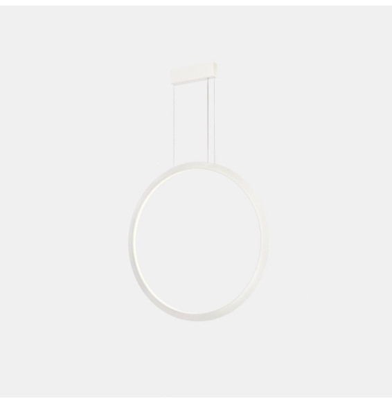 LedsC4 - Luminaria colgante circular vertical INWARD 900mm LED 45,6W 1677lm 3000K blanco
