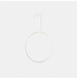 LedsC4 - Luminaria colgante circular vertical INWARD 900mm LED 45,6W 1677lm 3000K blanco