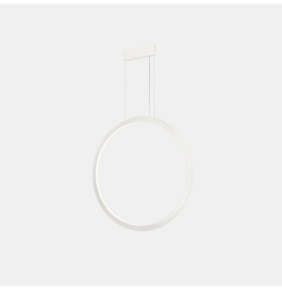 LedsC4 - Luminaria colgante circular vertical INWARD 900mm LED 45,6W 1917lm 4000K blanco