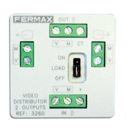 FERMAX - Mini distribuidor video para 2 salidas