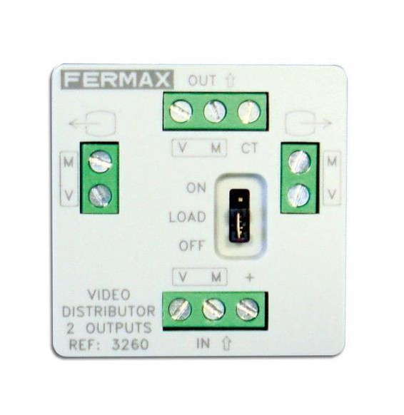 FERMAX - Mini distribuidor video para 2 salidas