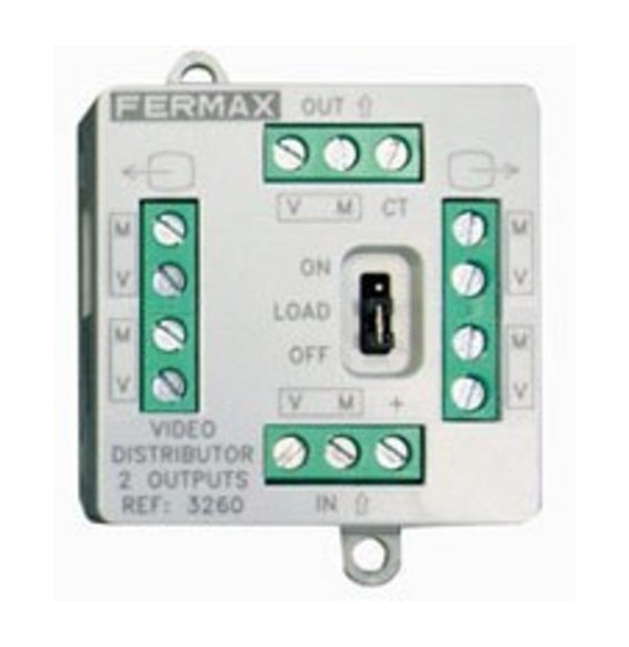 FERMAX - Mini distribuidor video para 4 salidas