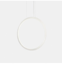 LedsC4 - Luminaria colgante circular vertical INWARD 1200mm empotrado LED 63,5W 2809lm 4000K blanco