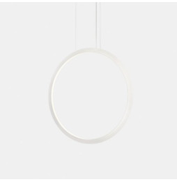 LedsC4 - Luminaria colgante circular vertical INWARD 900mm empotrado LED 45,6W 1917lm 4000K blanco
