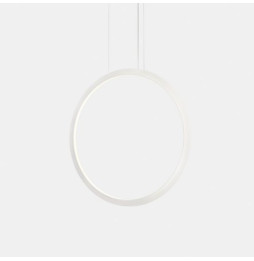 LedsC4 - Luminaria colgante circular vertical INWARD 900mm empotrado LED 45,6W 1438lm 2700K blanco