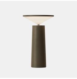 LedsC4 - Luminaria sobremesa COCKTAIL LED 3W 237lm 2700K gris oliva