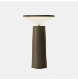 LedsC4 - Luminaria sobremesa COCKTAIL LED 3W 237lm 2700K gris oliva