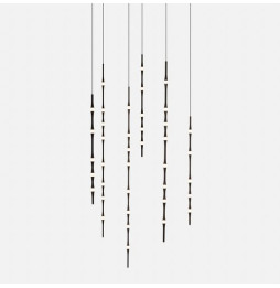 LedsC4 - Luminaria colgante DEW LED 17,5W 1383lm 2700K DALI negro
