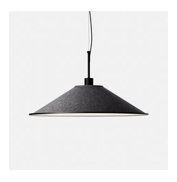 LedsC4 - Luminaria colgante SHOEMAKER 669mm LED 20W 1088lm TW 2700K-6500K DALI DT8 negro gris