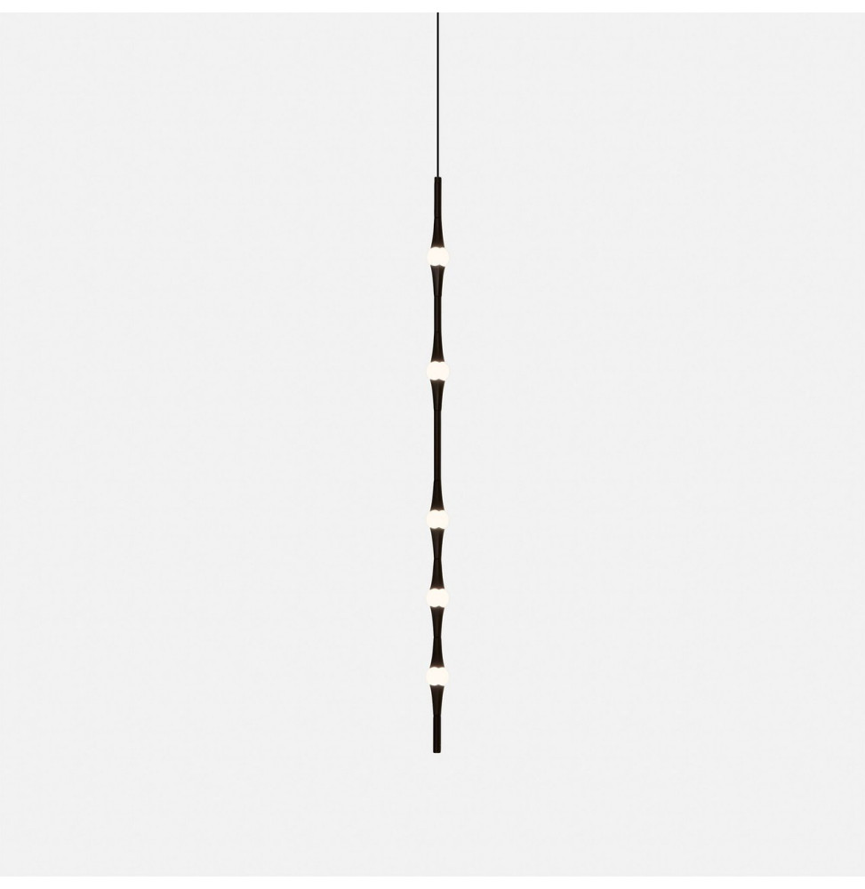 LedsC4 - Luminaria colgante DEW LED 10,5W 782lm 2700K DALI negro LedsC4 - Luminaria colgante DEW LED 10,5W 782lm 2700K DALI negro