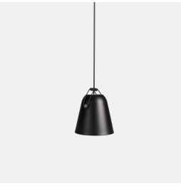 LedsC4 - Luminaria colgante NAPA pequeña E27 23W negro