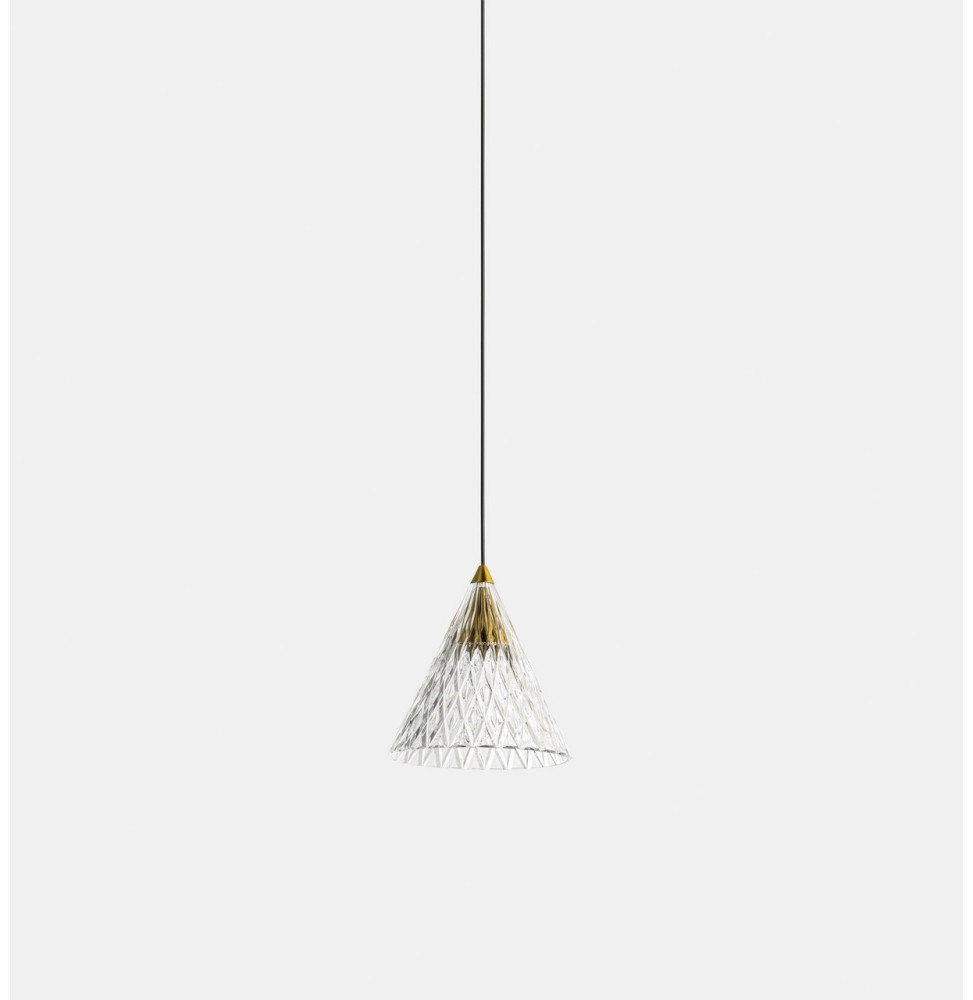 LedsC4 - Luminaria colgante empotrable VENETO 100-240V LED 6,7W oro/blanco mate LedsC4 - Luminaria colgante empotrable VENETO 100-240V LED 6,7W oro/blanco mate