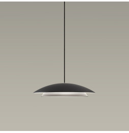 LedsC4 - Luminaria colgante NOWAY pequeña LED 16,5W 2700K negro 618lm
