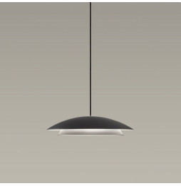 LedsC4 - Luminaria colgante NOWAY pequeña LED 16,5W 2700K negro 618lm