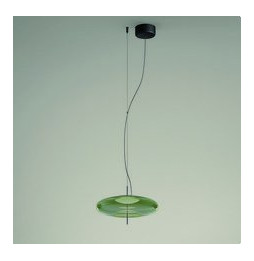 LedsC4 - Luminaria colgante PLAT superficie LED 10,5W 2700K negro 805lm