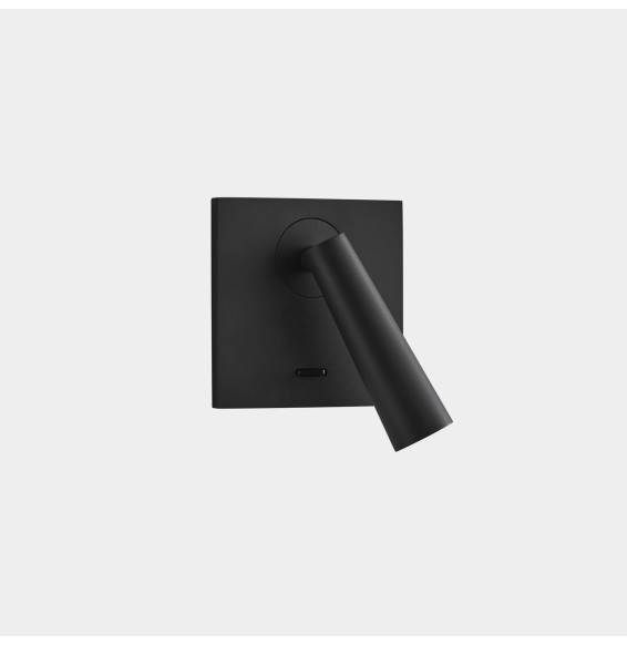 LedsC4 - Luz de lectura GAMMA Mix&Match cuadrado LED 2,2W 2700K negro