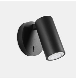 LedsC4 - Aplique SIMPLY GU10 7W negro