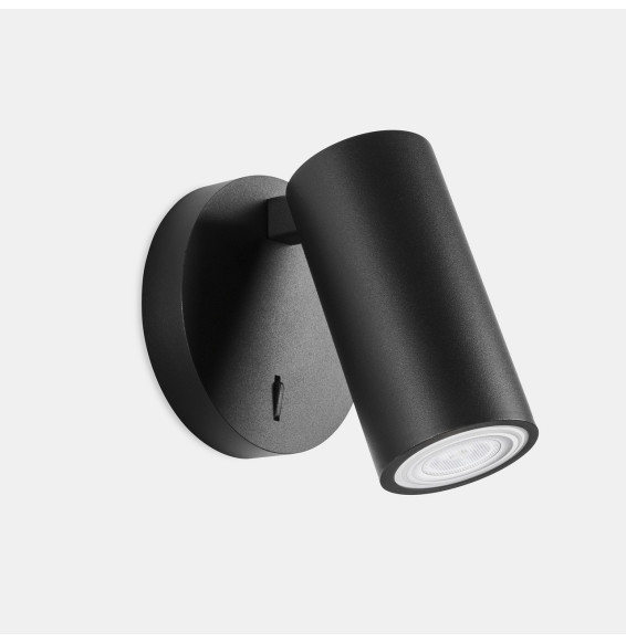 LedsC4 - Aplique SIMPLY GU10 7W negro
