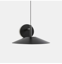 LedsC4 - Aplique H LED 14,9W 2700K negro 553lm