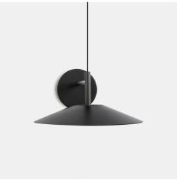 LedsC4 - Aplique H LED 14,9W 2700K negro 553lm