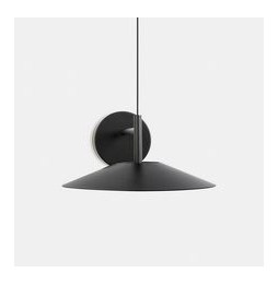 LedsC4 - Aplique H LED 14,9W 2700K negro 553lm