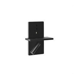 LedsC4 - Aplique ELAMP LED 2,2W 2700K negro