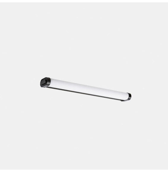 LedsC4 - Aplique baño IP44 TOI LED Medium LED 13,4W 3000K negro 1513lm