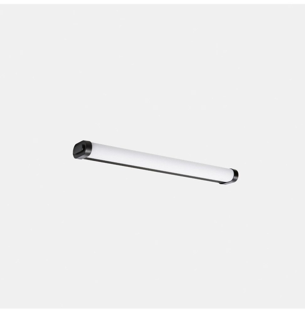 LedsC4 - Aplique baño IP44 TOI LED Medium TCI LED 13,4W 3000K negro 1513lm LedsC4 - Aplique baño IP44 TOI LED Medium TCI LED 13,4W 3000K negro 1513lm