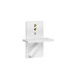 LedsC4 - Aplique ELAMP LED 2,2W 2700K blanco oro