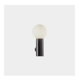 LedsC4 - Aplique baño IP44 MIST simple E14 7W cromo