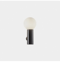 LedsC4 - Aplique baño IP44 MIST simple E14 7W cromo