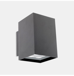 LedsC4 - Aplique IP55 AFRODITA Power LED 17,4W 4000K 1203lm gris urbano