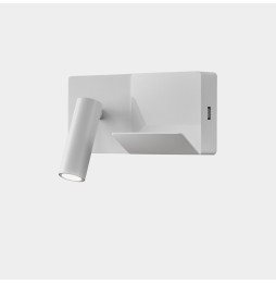 LedsC4 - Aplique ELAMP MINI LED 2W 2700K blanco