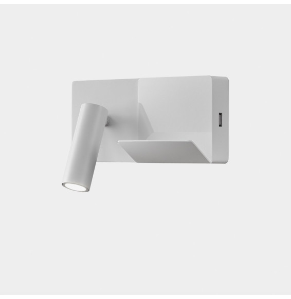 LedsC4 - Aplique ELAMP MINI LED 2W 2700K blanco